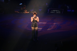 Ah Mei at her Star Concert here in Singapore. I think it was last year. 